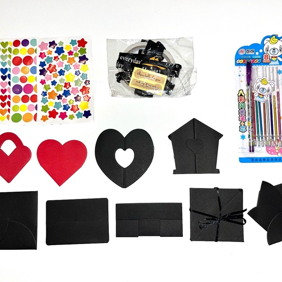 Explosion Box, DIY Gift Box, Assembled, with Accessories - Picture 5 of 5